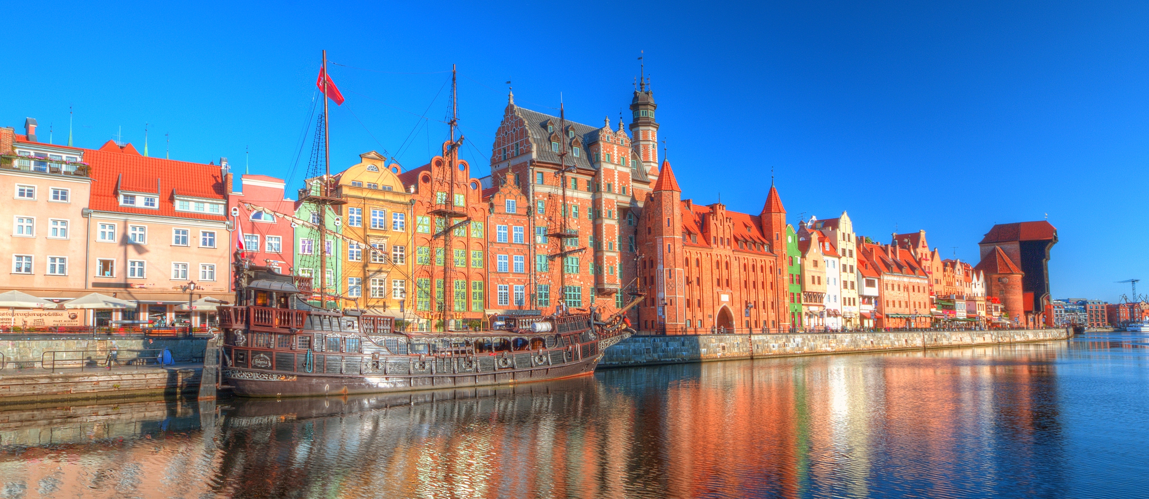Gdańsk - Widok na Stare Miasto, Motławę i Spichlerz Tour Operator